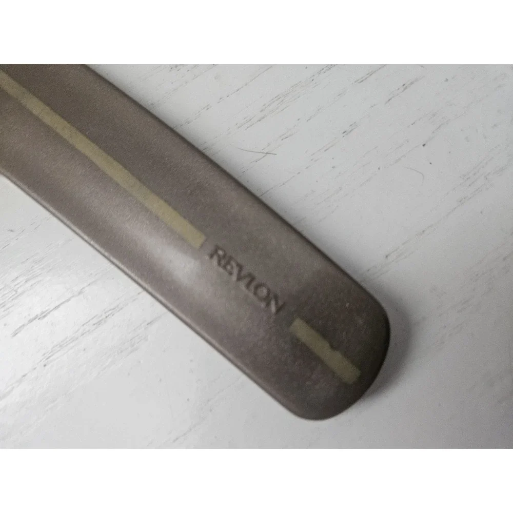 Vintage Women's Revlon Wide Tooth Comb Brown & Gold Sleek‎ Handle 8